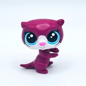 Littlest Pet Shop #55 - Chat Angora - Original Hasbro - Authentique